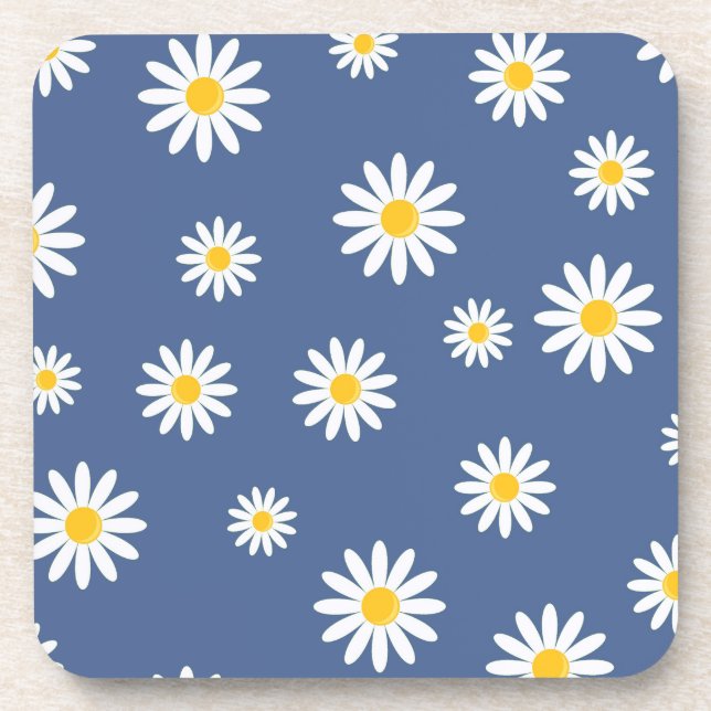 Daisy Meadows Blue Coaster (Front)