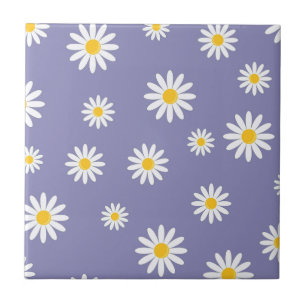 Daisy Meadows Purple Tile