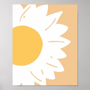  Daisy – Minimalist Floral Wall Art
