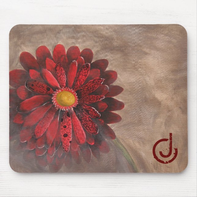 Daisy Mouse Pad (Front)