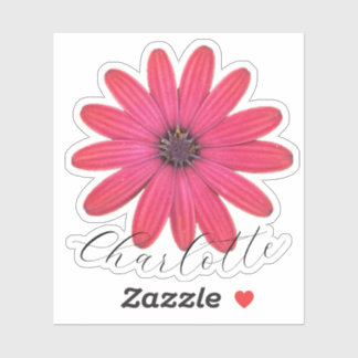 Daisy name sticker 