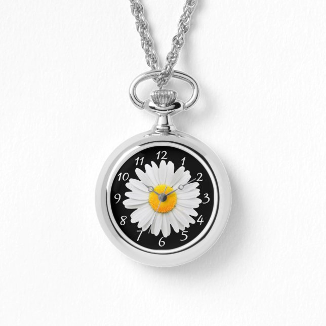 Daisy Necklace Watch (Front)