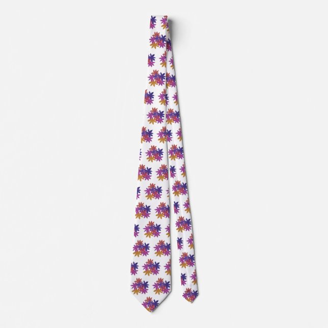 Daisy Necktie, Floral Tie (Front)