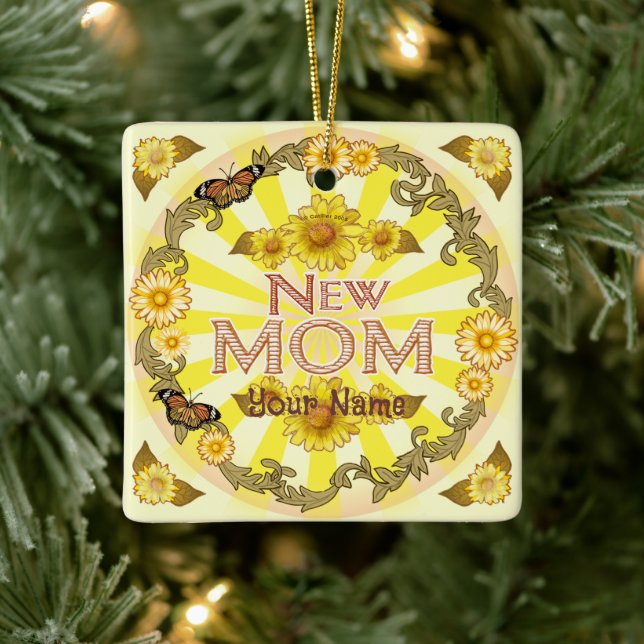 Daisy New Mom ornament (Tree)
