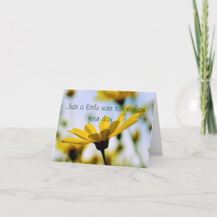 Daisy Notecard