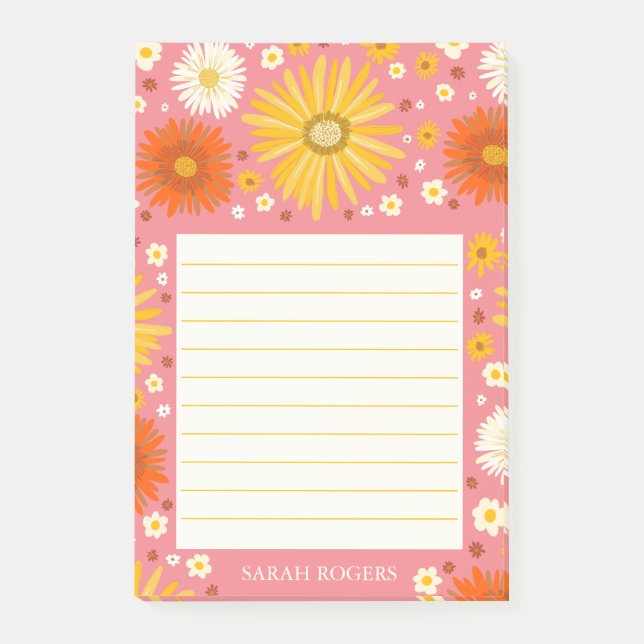 DAISY Notepad Grocery Shop List Post-It Notes (Front)