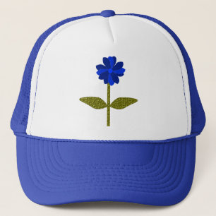 Daisy Ocean Blue Hat