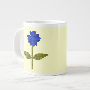 Daisy Ocean Blue Mug
