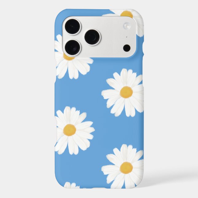 Daisy Oil Paint Style Flower Pattern Girly (Back)