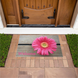 Daisy on Deck Welcome Mat