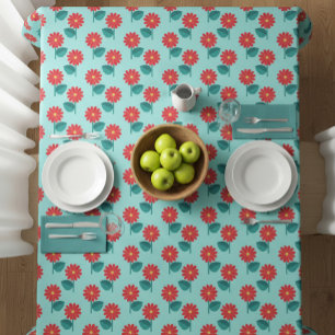 Daisy Pattern Tablecloth