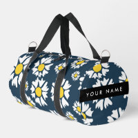 Daisy Pattern, White Daisies, Your Name
