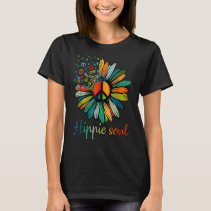 Daisy Peace Sign Hippie Soul Flower 1 T-Shirt