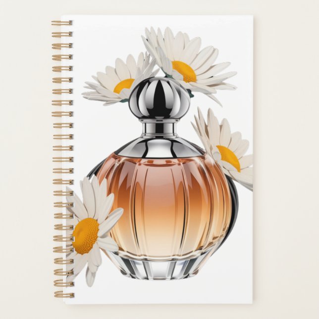 Daisy Perfume Bottle  Planner (Front)