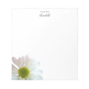 Daisy Personalized Notepad