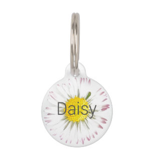 Daisy Personnalisable Pet Tag