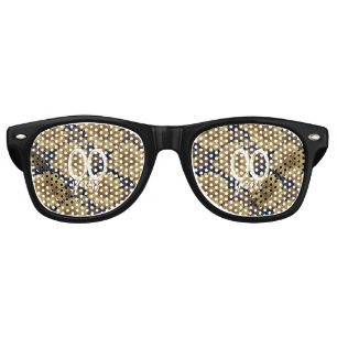 Daisy Petal 40Th Birthday Personalized Retro Sunglasses