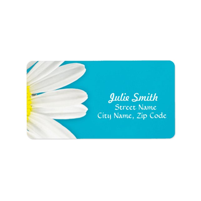 Daisy Petals Label (Front)