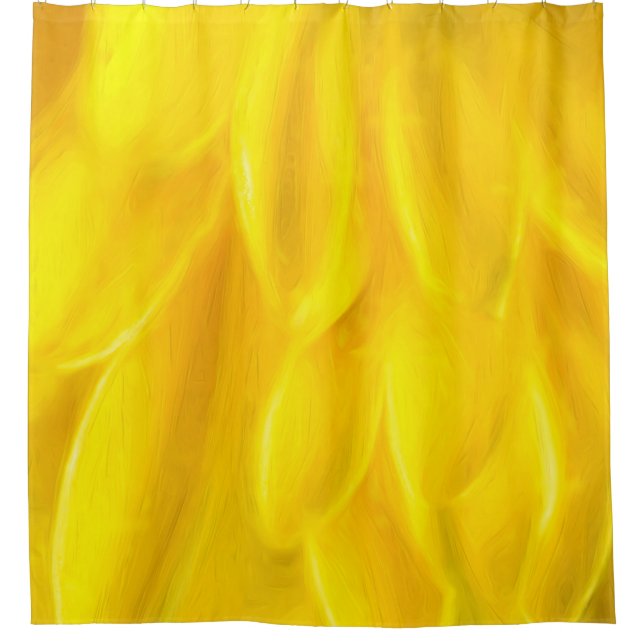 Daisy Petals Shower Curtain (Front)