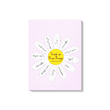 Daisy Philippians 4:8 Toile décorative