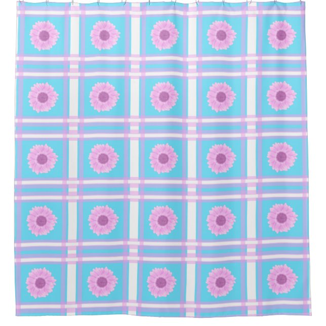 Daisy Pink and blue Plaid (Front)