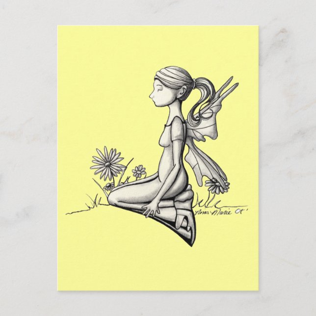 Daisy Postcard (Front)