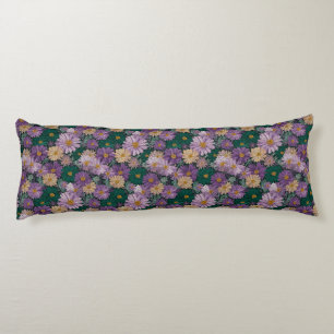 Daisy Print Aesthetic Decor Botanical Decorative Body Pillow