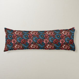 Daisy Print Home Decor Floral Bed Body Pillow