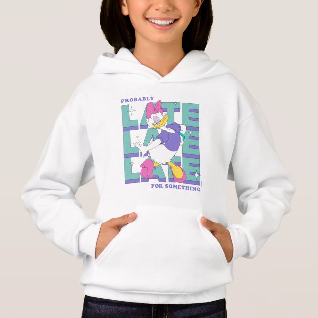 Daisy "Probably Late" Retro Statement Graphic (Front)