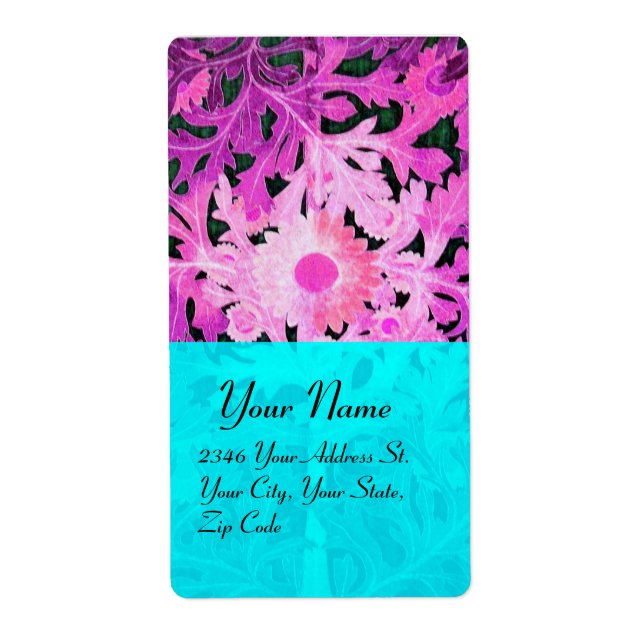 DAISY , purple violet blue turquase black (Front)