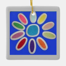 Daisy Scout Ceramic Ornament