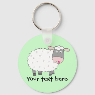 Daisy Sheep Keychain
