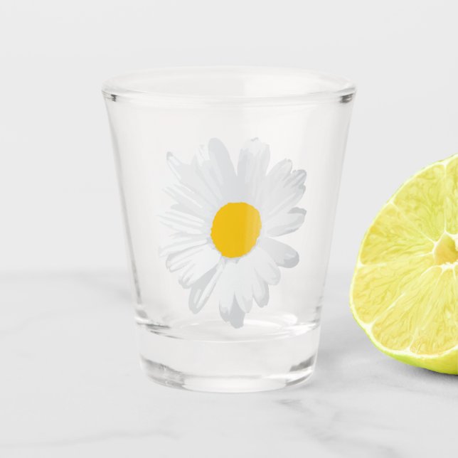  Daisy Shot Glass (Front)