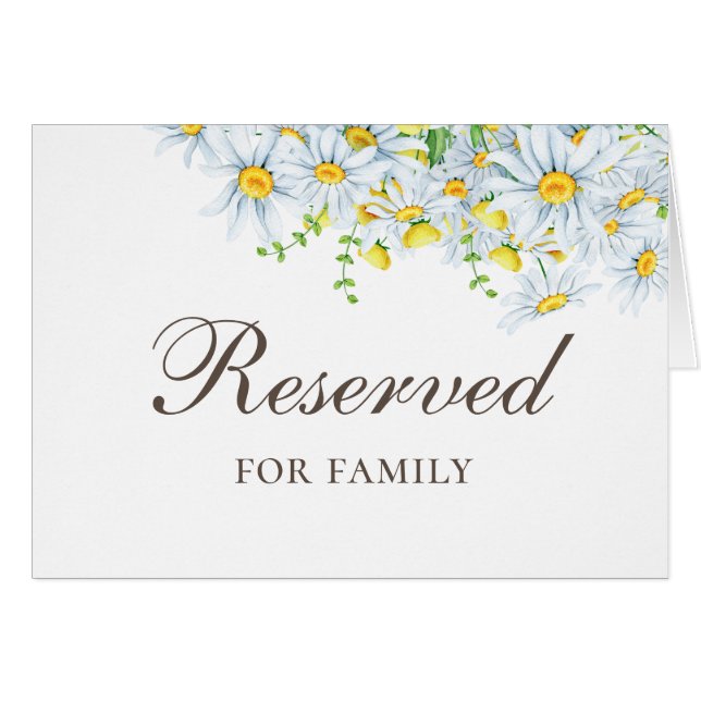 Daisy. Signe réservé du mariage du script floral d (Devant Horizontal)