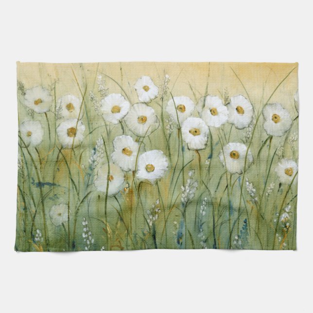 Daisy Spring I Kitchen Towel (Horizontal)