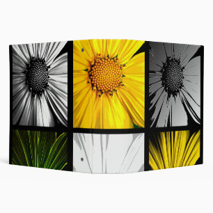 Daisy Sunflower Collage Binder