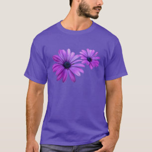 Daisy T-shirt Purple Flower Wildflower Daisy Shirt