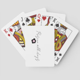 Daisy Tattoo - Resue All Dogs Playing Cards