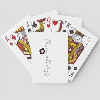 Daisy Tattoo - Resue All Dogs Playing Cards