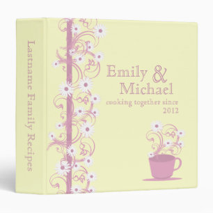 Daisy Tea Party Recipe Collection Binder