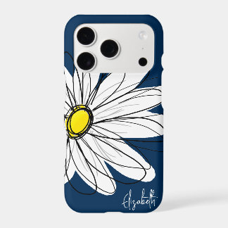 Daisy tendance Floral Illustration Nom personnalis