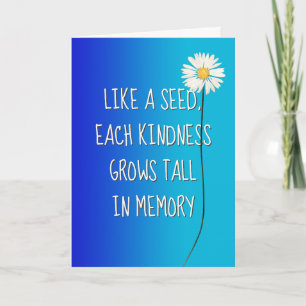 Daisy Thank You Card