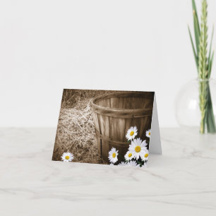 Daisy Thank You Card