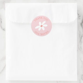 Daisy Thank you Sticker