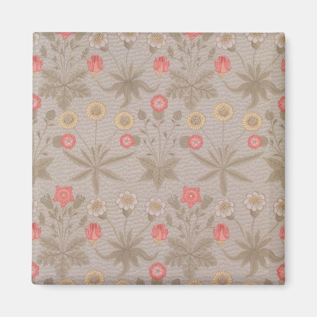 'Daisy', the first wallpaper designed by William M Magnet (Front)
