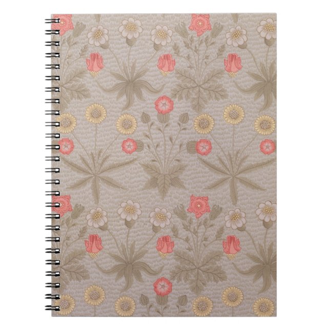 'Daisy', the first wallpaper designed by William M Notebook (Front)