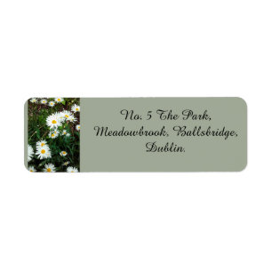 Daisy Theme Address Labels