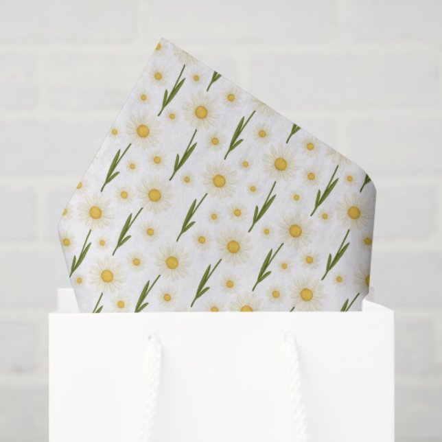 Daisy Tissue Paper (Gift Bag)