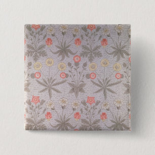Daisy' wallpaper design 2 inch square button
