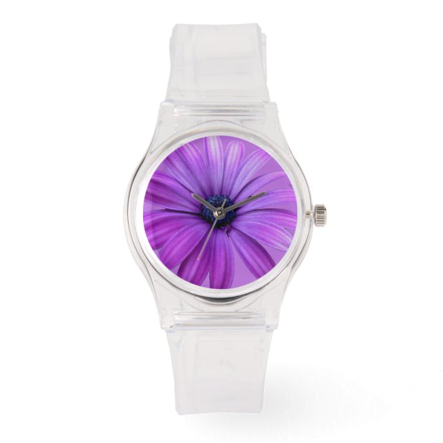 Daisy Watch Classic Gerbera Daisy Wrist Watch (Front)